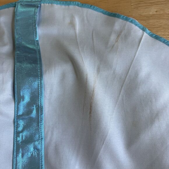 Rotate Birger Christensen Emma Belted Mini Cocktail Dress Club Metallic Blue US2 - Picture 13 of 16